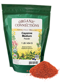 Cayenne Medium (Organic Powder) - 454g