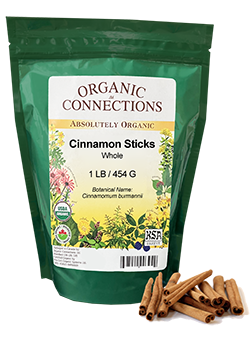 Cinnamon Sticks (Organic 2.75" Sticks) - 454g