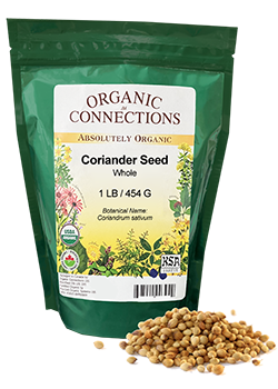 Coriander Seed (Organic Whole) - 454g