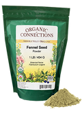 Fennel Seed (Organic Powder) - 454g