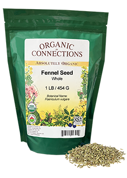 Fennel Seed (Organic Whole) - 454g
