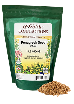 Fenugreek Seed (Organic Whole) - 454g
