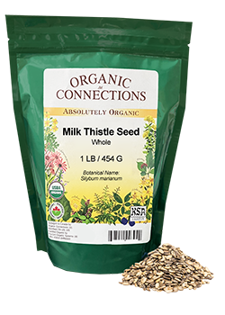 Milk Thistle Seed (Organic Whole) - 454g