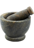 Natural Soapstone Mortar & Pestle (4 Inch) - 1 Set