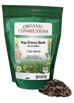 Pau D'Arco Bark (Wild Crafted Loose) - 454g