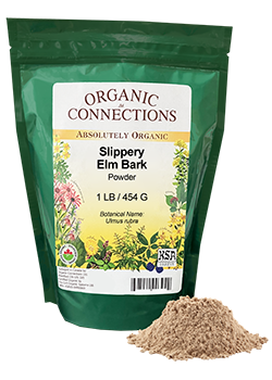 Slippery Elm Bark (Wild Crafted Powder) - 454g