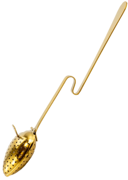 Spoon Shaped Tea Infuser With Cup Rest Handle - 1 Infuser