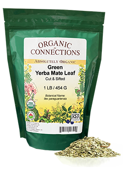 Yerba Mate Leaf Green (Organic Loose) - 454g