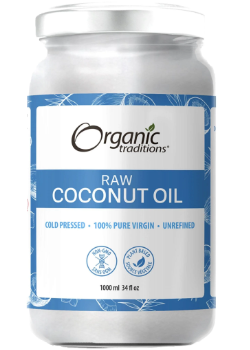 Coconut Oil (Raw Organic) - 1000ml