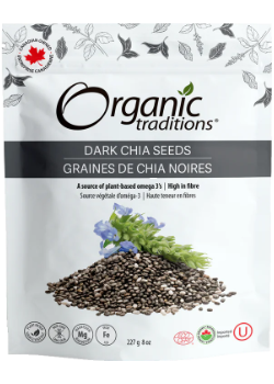 Organic Chia Seeds (Dark) - 227g