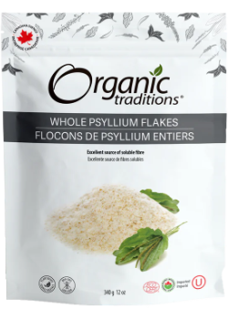 Whole Psyllium Flakes - 340g