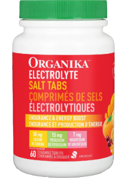 Electrolyte Salt Tabs (Orange) - 60 Chew Tabs