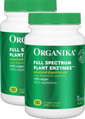 Full Spectrum Plant Enzymes 500mg - 120 + 120 V-Caps (2 For Deal)