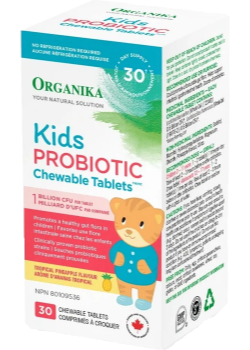 Kids Probiotic Chew Tablets 1 Billion CFU (Tropical Pineapple) - 30 Chew Tabs
