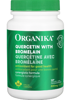 Quercetin W/ Bromelain 500mg - 120 Caplets