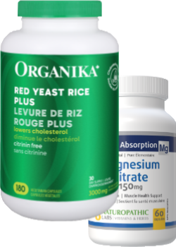 Red Yeast Rice Plus - 180 V-Caps + BONUS