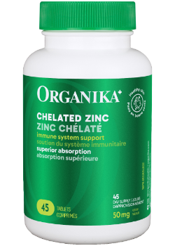 Chelated Zinc 50mg - 45 Tabs