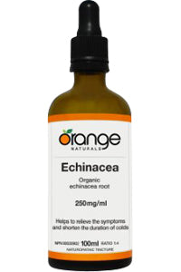 Echinacea 250mg (Organic) - 100ml- Orange Naturals