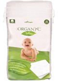 Organic Baby Cotton Squares - 60 Pieces