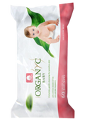 Organic Baby Wipes - 60 Pieces
