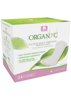 Folded Cotton Panty Liners (Light Flow) - 24 Pieces