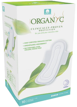 Cotton Pads With Wings (Overnight) - 10 Pieces