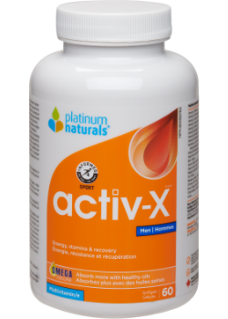 Activ-X For Men - 60 Softgels + BONUS