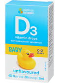 Delicious D Vitamin D3 400iu For Babies - 15ml + BONUS
