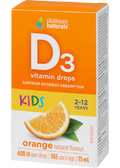 Delicious D Vitamin D3 For Kids (Orange) - 15ml + BONUS