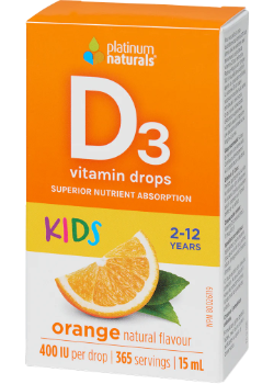 Delicious D Vitamin D3 For Kids (Orange) - 15ml + BONUS