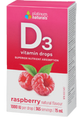 Delicious D Vitamin D3 1,000iu (Raspberry) - 15ml + BONUS