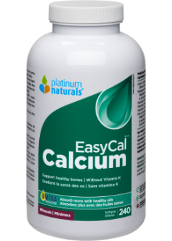 EasyCal Calcium Extra Strength - 240 Softgels + BONUS