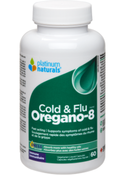 Cold & Flu Oregano-8 - 60 Caps