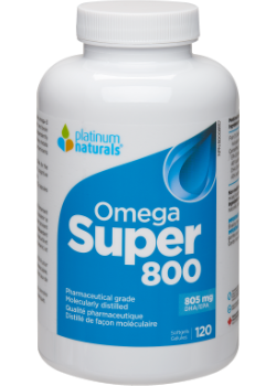 Omega Super 800 - 120 Softgels + BONUS