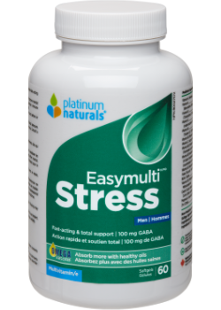 Easymulti Stress For Men - 60 Softgels + BONUS