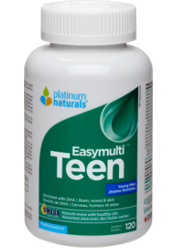 Easymulti Teen For Young Men - 120 Softgels + BONUS