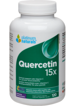 Quercetin 15x - 120 Liquid Caps