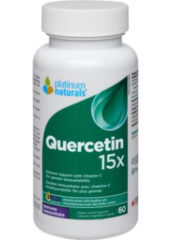 Quercetin 15x - 60 Liquid Caps