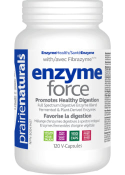 Enzyme-Force With Fibrazyme - 120 V-Caps + BONUS