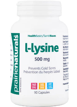 L-Lysine 500mg - 90 Caps
