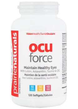 Ocu-Force + Lutein - 120 Softgels + BONUS