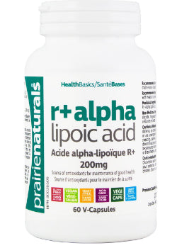 R+ Alpha Lipoic Acid 200mg - 60 Caps + BONUS