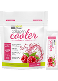 Marine Collagen Cooler (Raspberry Rain) - 6.4g x 15 Sachets - Prairie Naturals