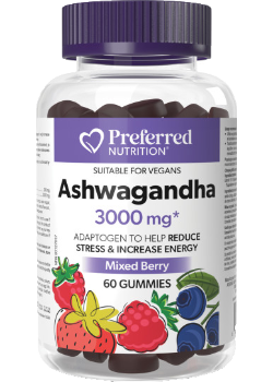 Ashwagandha 3000mg (Mixed Berry) - 60 Gummies