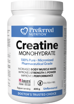 Creatine Monohydrate (Unflavoured) - 400g + BONUS