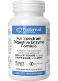 Full Spectrum Digestive Enzyme Formula - 60 Caps
