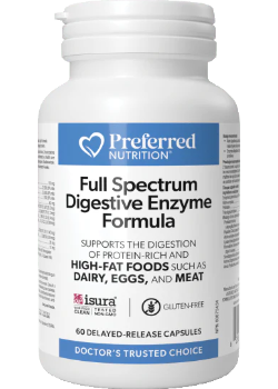 Full Spectrum Digestive Enzyme Formula - 60 Caps