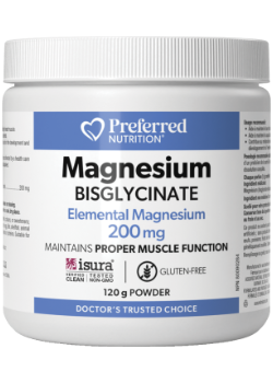 Magnesium Bisglycinate 200mg - 120g