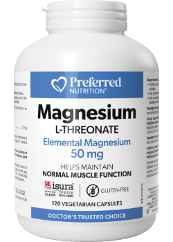 Magnesium L-Threonate 50mg - 120 V-Caps