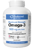 Maximum Strength Omega-3 900mg - 90 Softgels